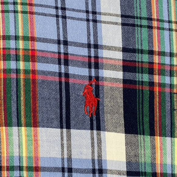 VTG Raph Lauren Blake Button Down Shirt Men's L Plaid Preppy Smart Causal - Picture 4 of 9